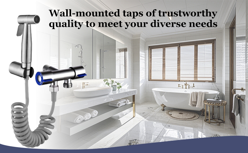 Toiletten-Bidet-Set, Komplettes Toiletten-Bidet-Set, Toiletten-Bidet