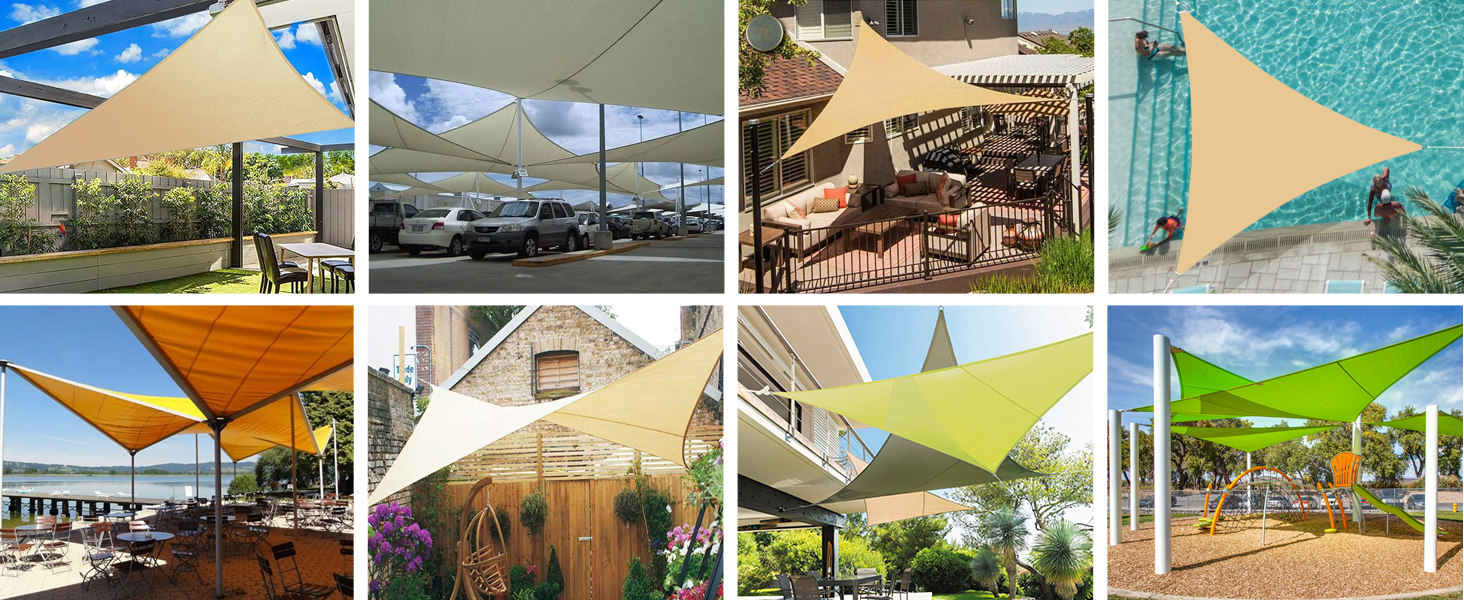Sun Shade Sail Triangle