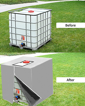 Bâche pour cuve IBC