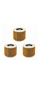 Filtre à cartouche compatible avec l'aspirateur Kärcher WD3 WD2 WD1 MV3 MV2 WD 3 P