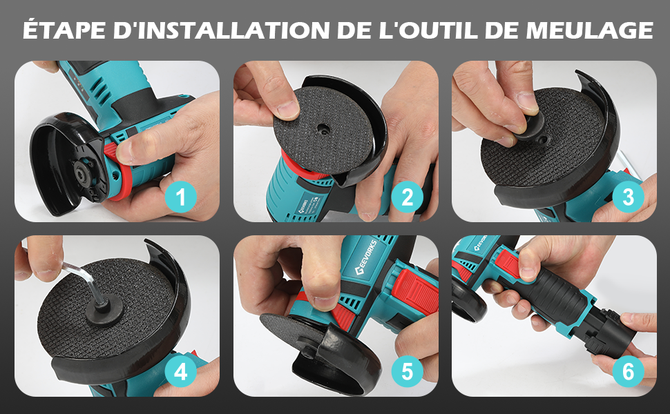 meuleuse sans fil