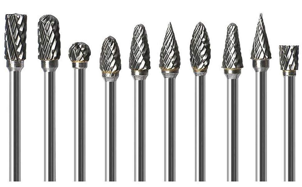 double cut rotary burr