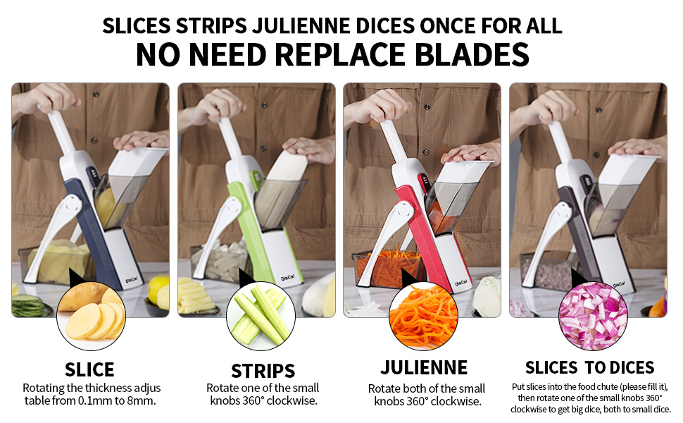 Safe Mandoline Slicer