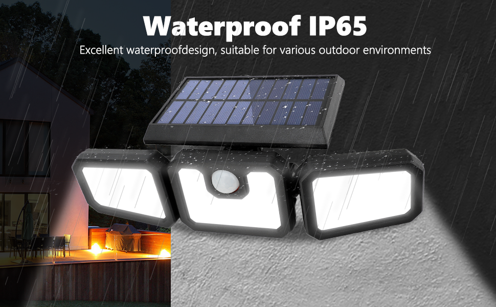 Outdoor Solar Wall Light