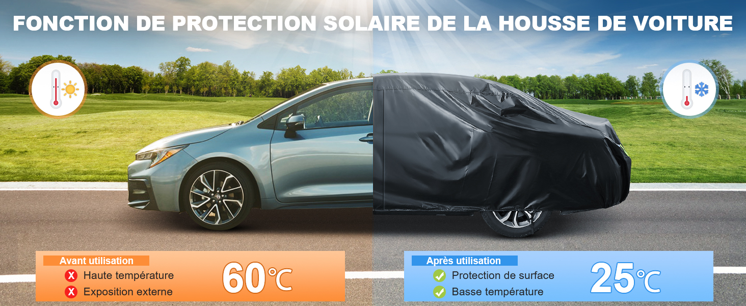 housse de protection voiture exterieur