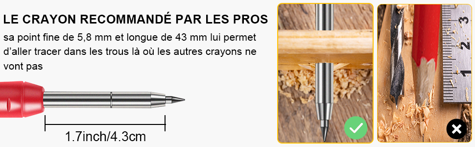 Crayon de Charpentie