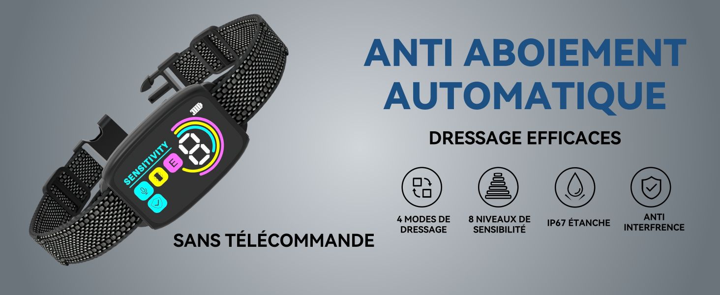 Collier Anti Aboiement Chien