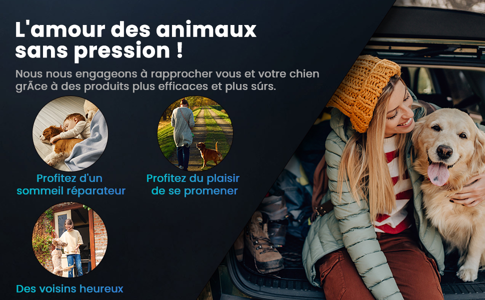 Collier Anti Aboiement Chiens