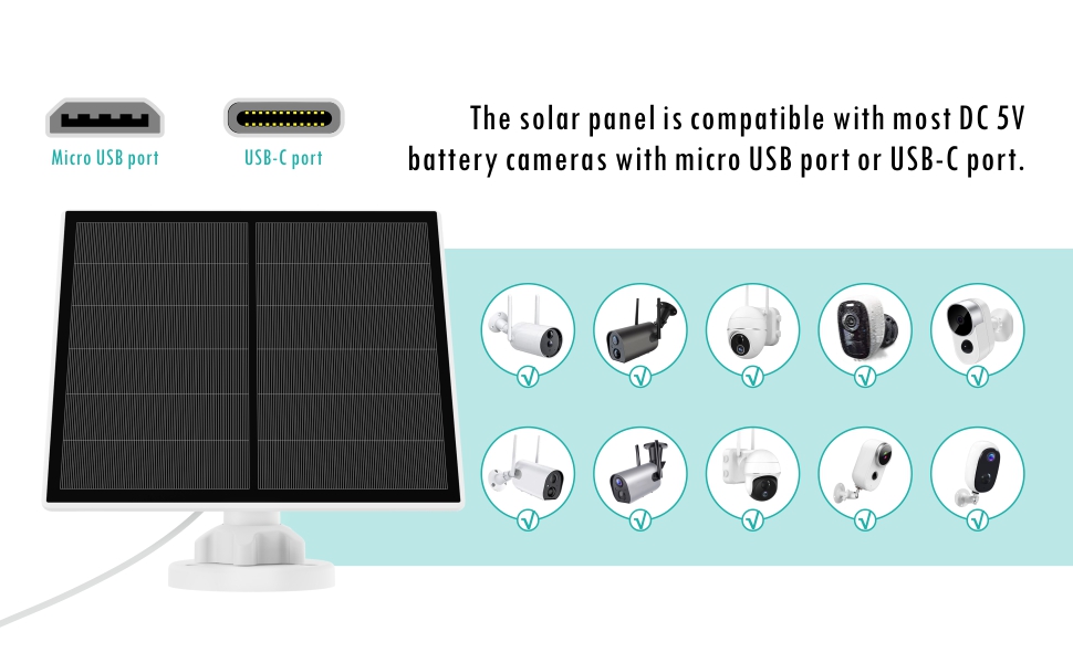 Panneaux solaires 5W