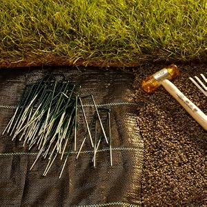 GardenMate Rouleau 1m x 50m Toile Anti-Mauvaises Herbes en Non tissé 105g/m2