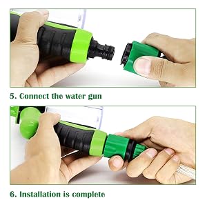 Raccords de Tuyau d'Arrosage en Plastique