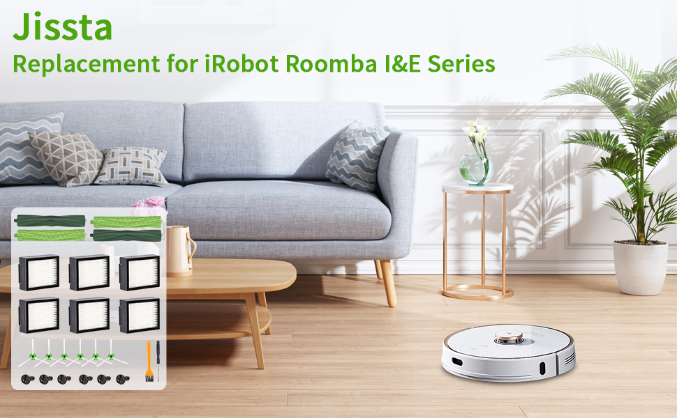 Pièces de Rechange pour iRobot Roomba E5 E6 i7 i7+ i3 i3+ i4 i4+ i6 i6+ j7 j7+