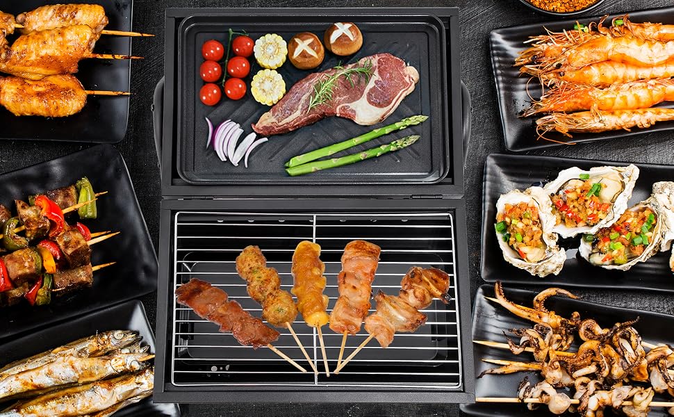 Portable Charcoal Grill