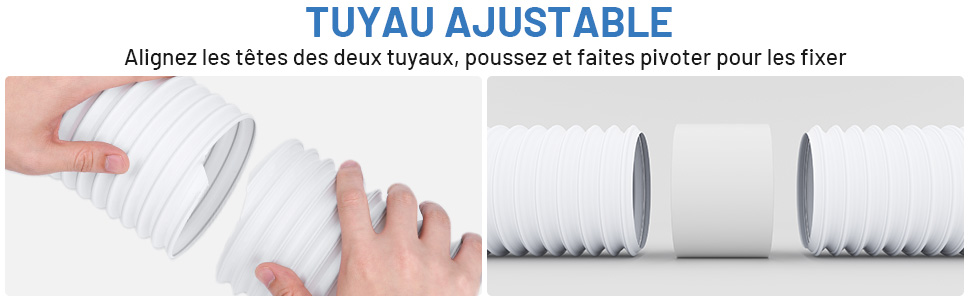 rallonge tuyau climatiseur mobile