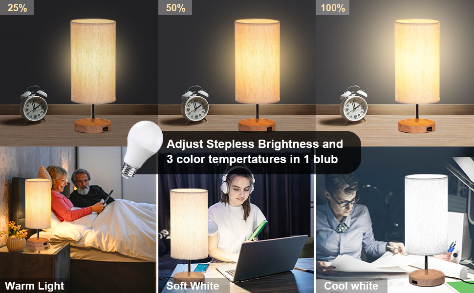 bedside lamp