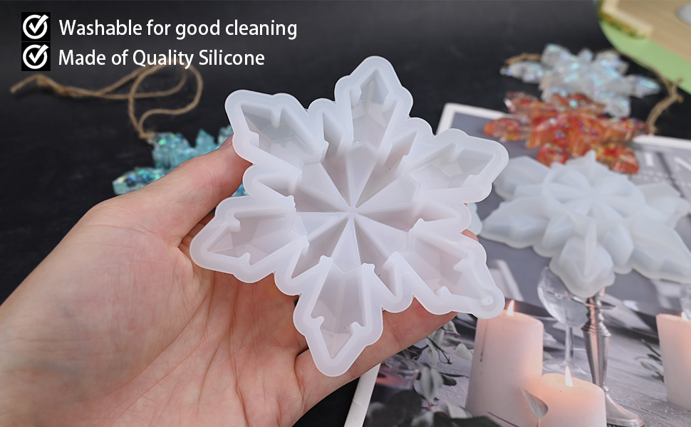 christmas silicone molds for resin