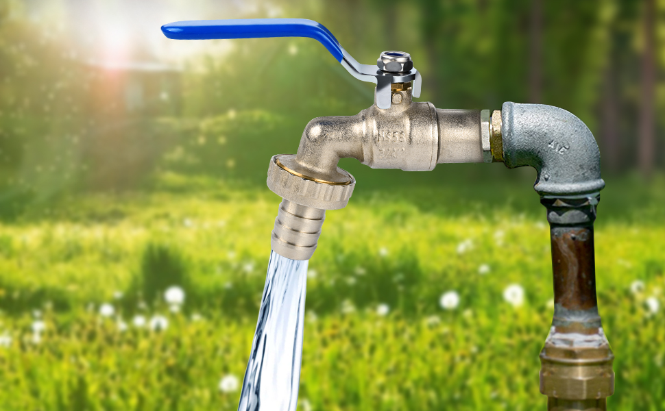 Robinet Cuve 1000l S60x6 IBC Cuve IBC Tuyau,robinet Jardin Raccord Cuve