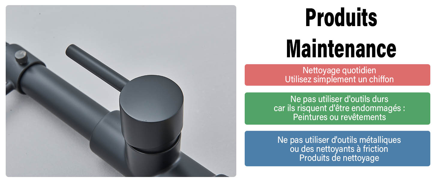 mitigeur cuisine avec douchette