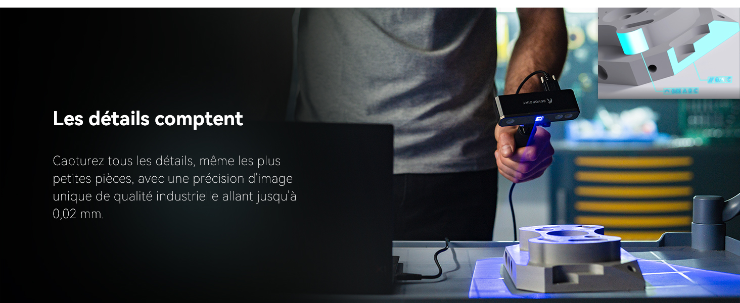 scanners 3d pour imprimante 3d revopoint mini pop