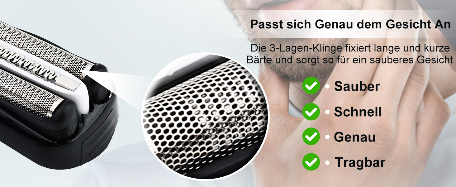 Ersatzscherteil Kompatibel
