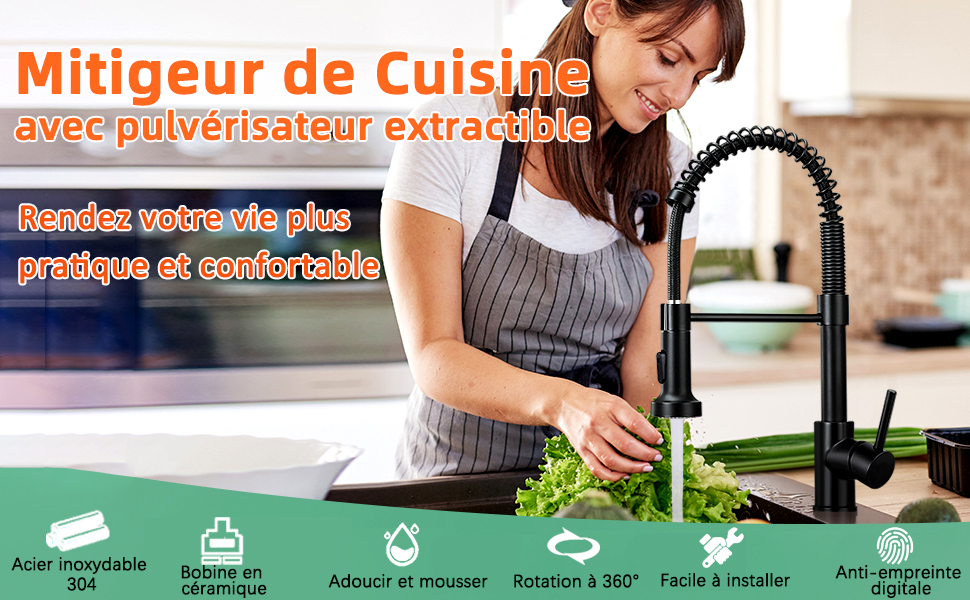 robinet cuisine  mitigeur cuisine  mitigeur cuisine rabattable