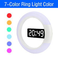 7 couleurs de la lumière de l'anneau