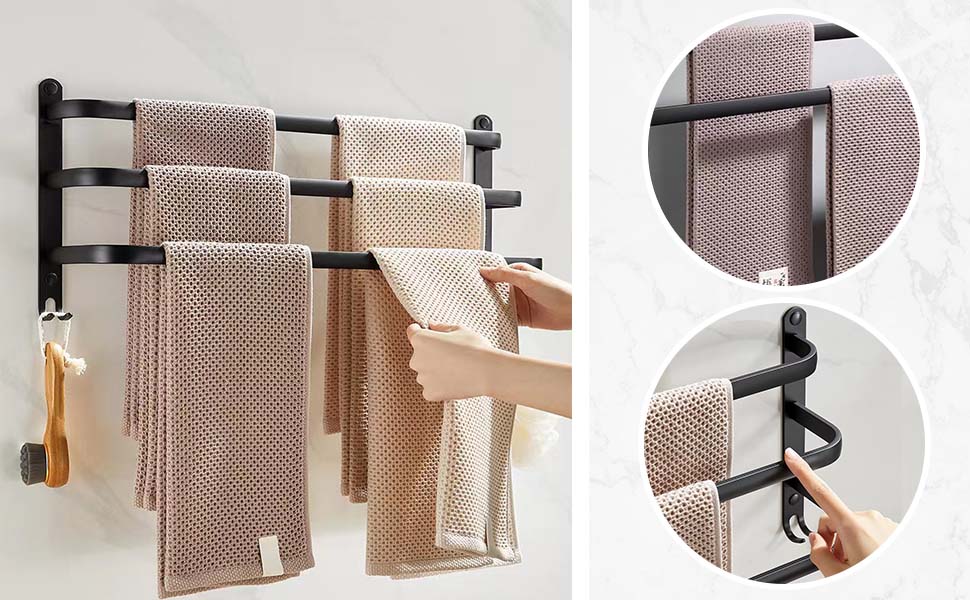 porte serviette salle de bain