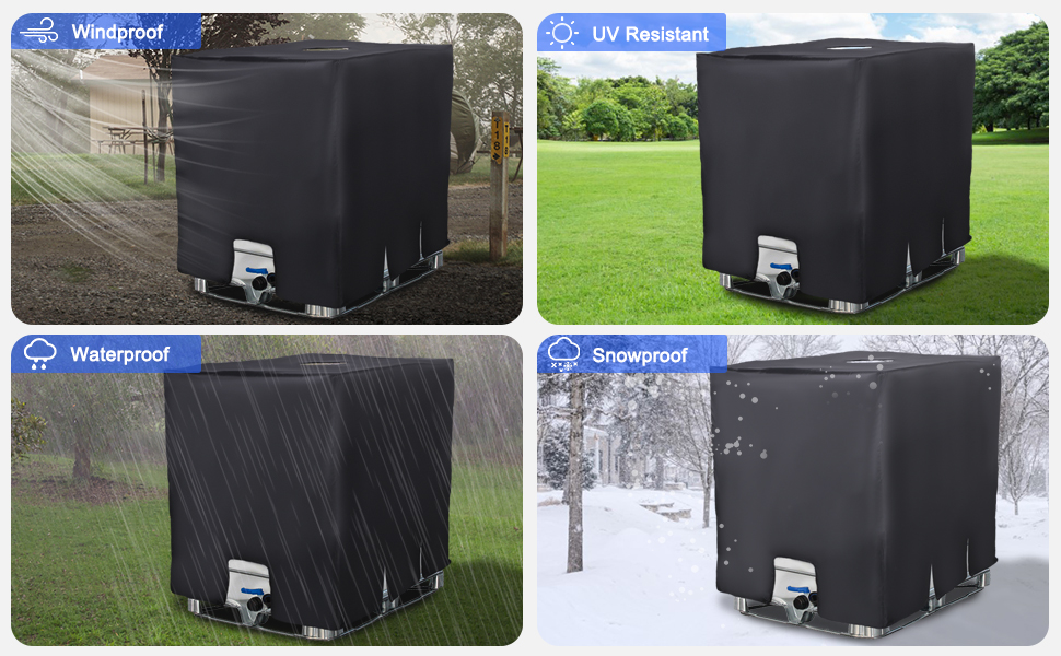 Bache pour Cuve 1000L IBC