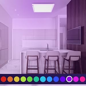  led plafonnier RGB