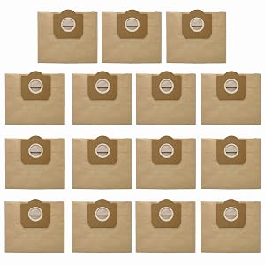 Sacs à poussière 6.959-130.0 pour les aspirateurs Kärcher WD3, MV3,WD3.200 à WD 3.800M SE4001 SE4002