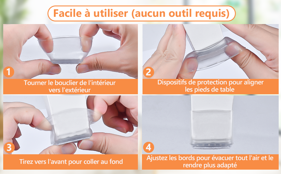 Carré Protection Pied de Chaise
