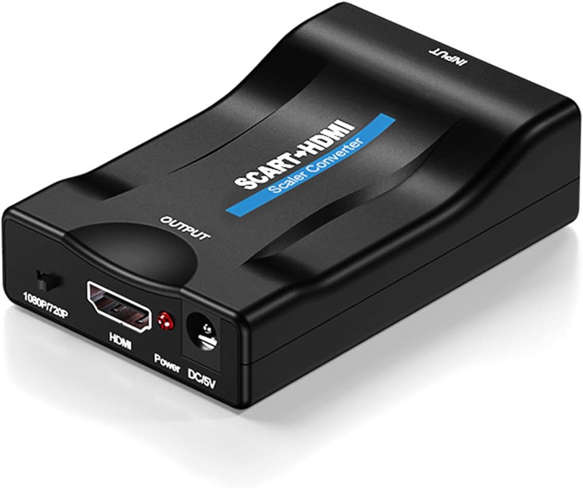 Convertisseur P ritel Vers HDMI Adaptateur P ritel Vers HDMI 
