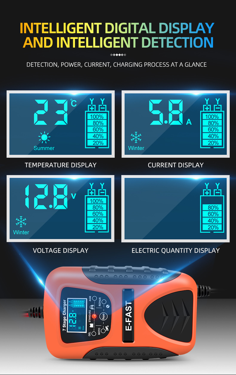Chargeur de batterie SJLERST