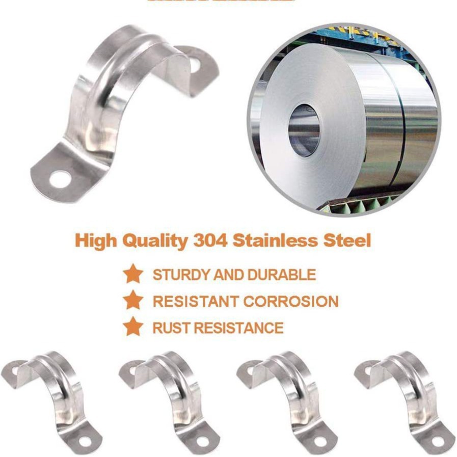 MISSLO Lot De 20 Cintres Robustes En Acier Inoxydable Pour