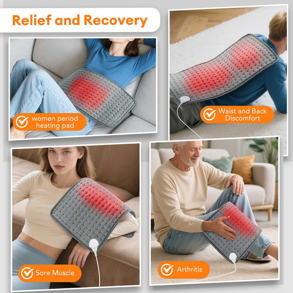 Coussin Chauffant électrique Années 80 – En Tricot Côtelé, Pour Danse Et Sport, Avec Batterie