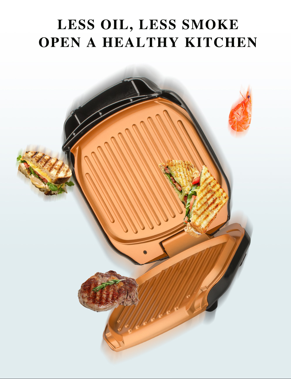 Grill Perfect électrique Gotham Steel
