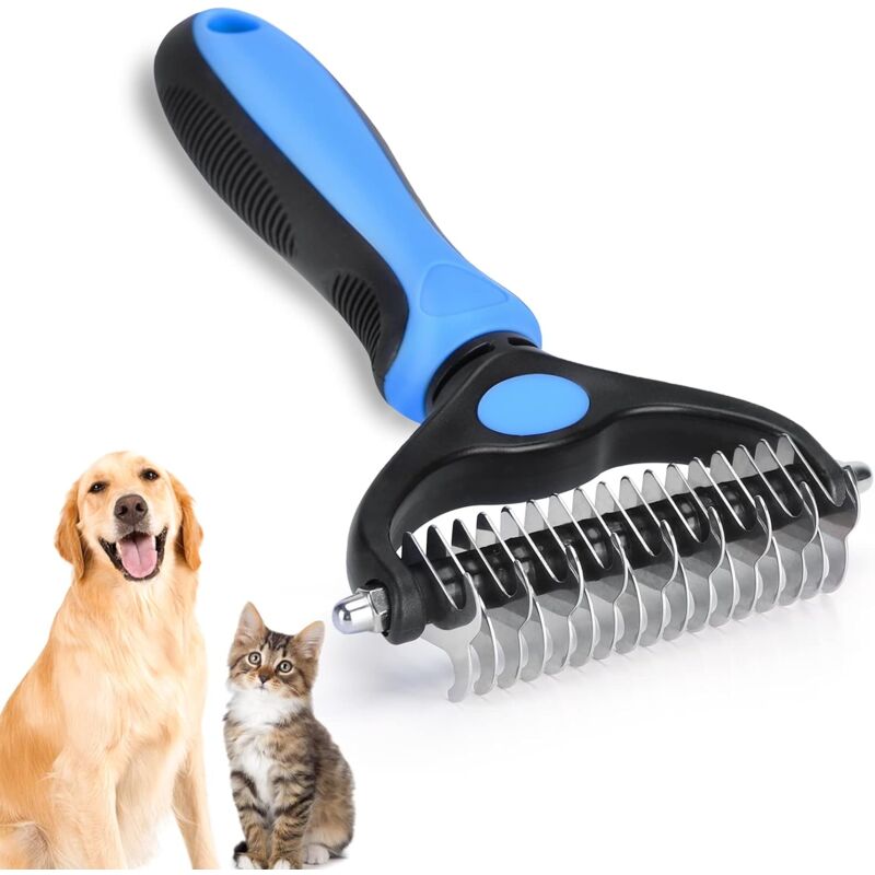 Brosse Poil Long Pro Démêlante Gros Chien