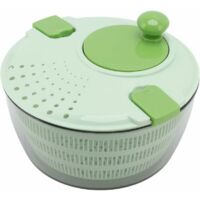  Essoreuse à Salade Grande Essoreuse à Salade Séchoir à Légumes, 4 Litres PP Essoreuse à Salade Multifonctionnelle Bol d'égouttage de Salade pour la Maison Cuisine Verts