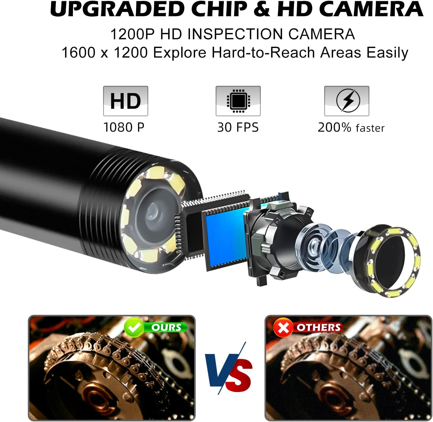 WiFi Endoscope camera