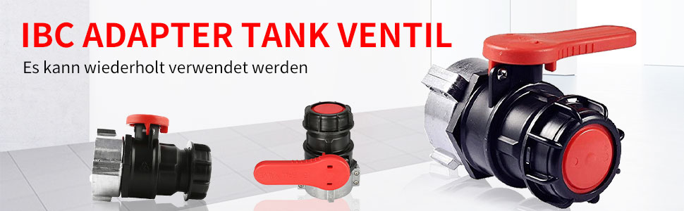 IBC adapter tank valve 
