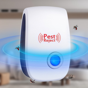 Ultrasonic Repellent Indoor Pest Controller, 6Pack Mouse Mosquito Cockroach Insect Repellent