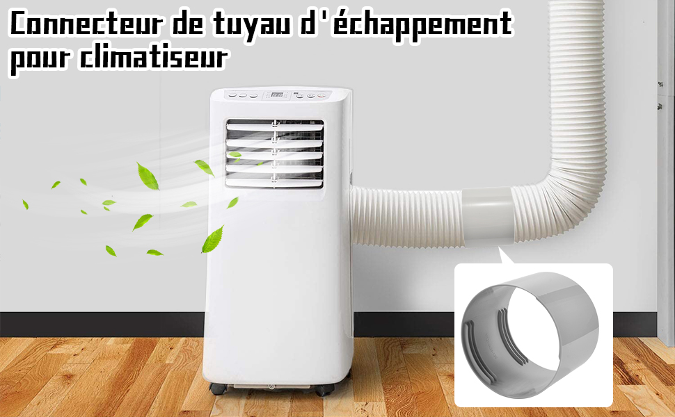 Climatiseur Adaptateur de Tuyau de Fenêtre Interface de Bouche Plate