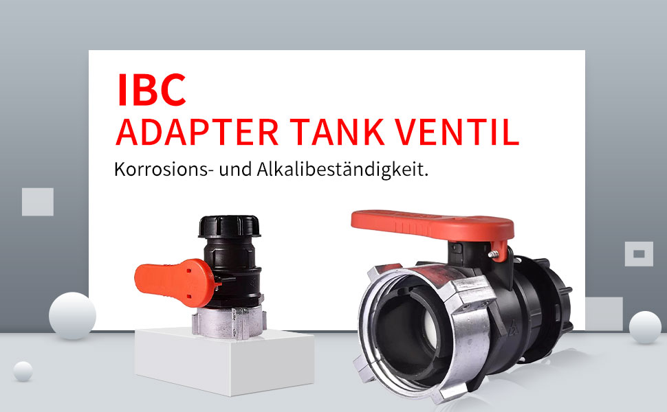 IBC adapter tank valve 
