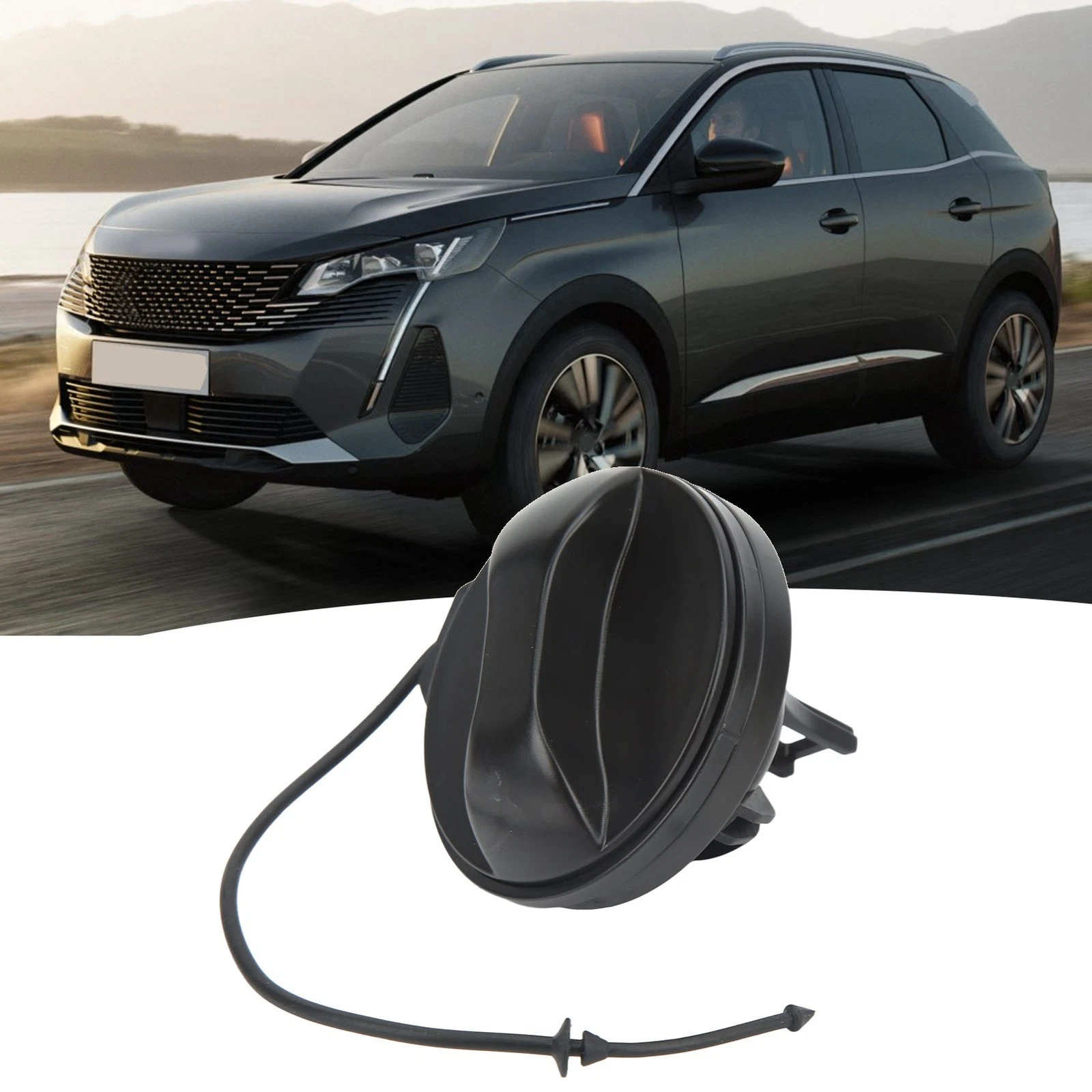 Fuel Tank Cover 1609818980 Gas Cap Car Accessories Replacement For Peugeot 301 - Picture 1 of 12
