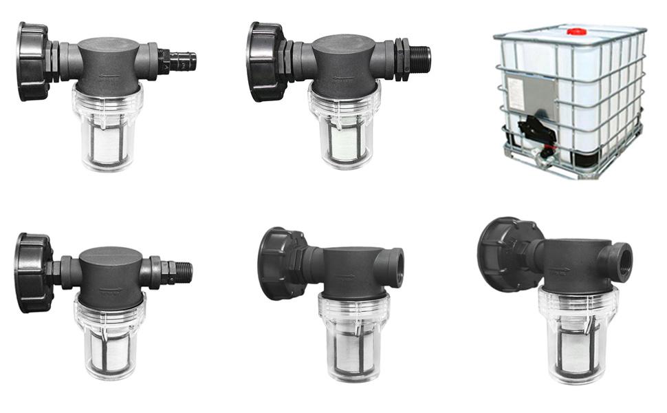  /></p> <p>Raccord Cuve 1000L avec fonction de filtre, Adaptateur de cuve 1000 litres,5 types d'utilisation, pour répondre à tous vos besoins.</p> <p><img src=