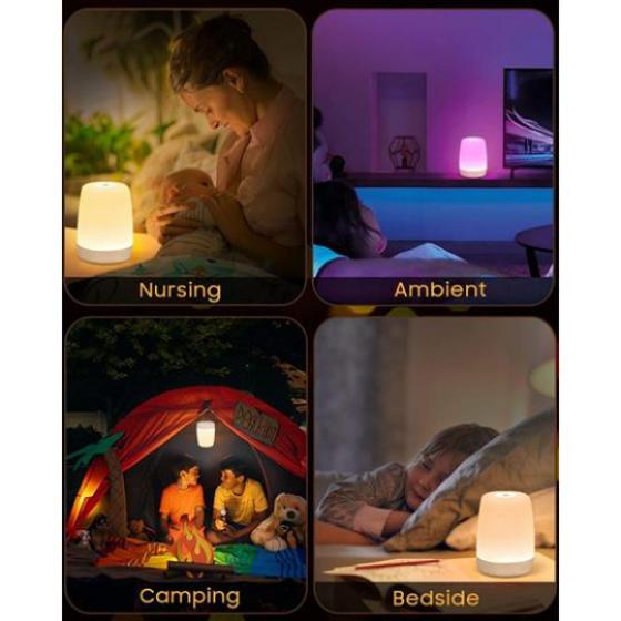 Lampe de chevet tactile LED