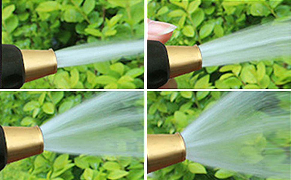 4 modes d'arrosage haute pression