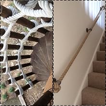 Corde de main courante d'escalier