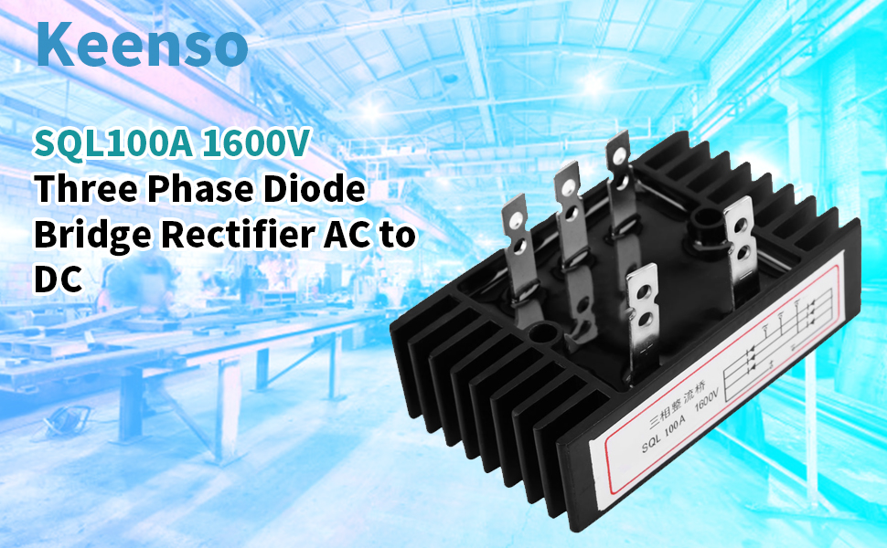 Redresseur Triphasé à Pont de Diodes au Courant Alternatif Pont de Diode de SQL100A 1600V