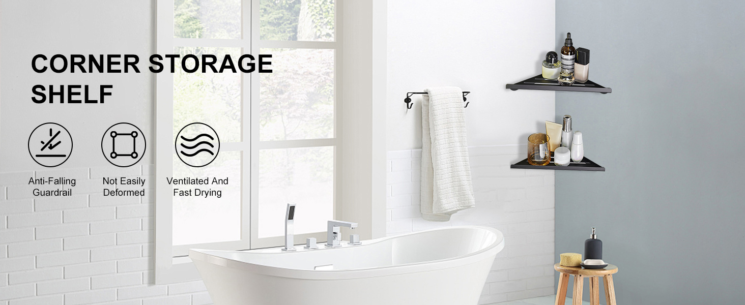 Corner Shower Shelf